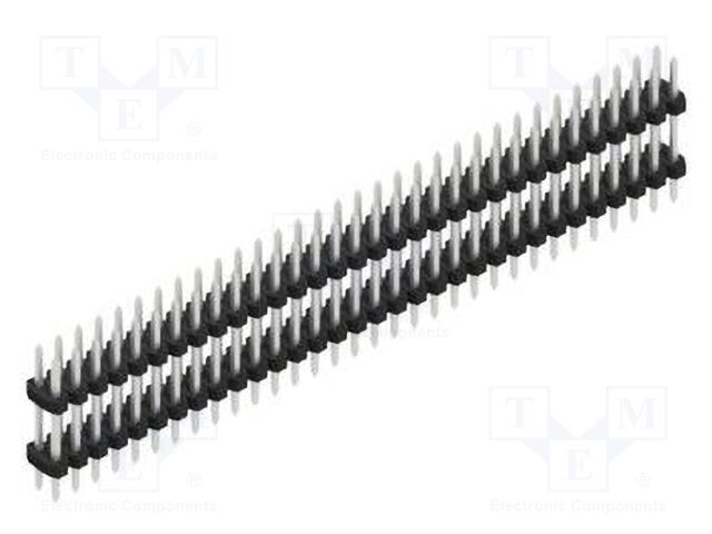 Connector: pin strips; pin header; male; PIN: 64; 2mm; THT; 2x32