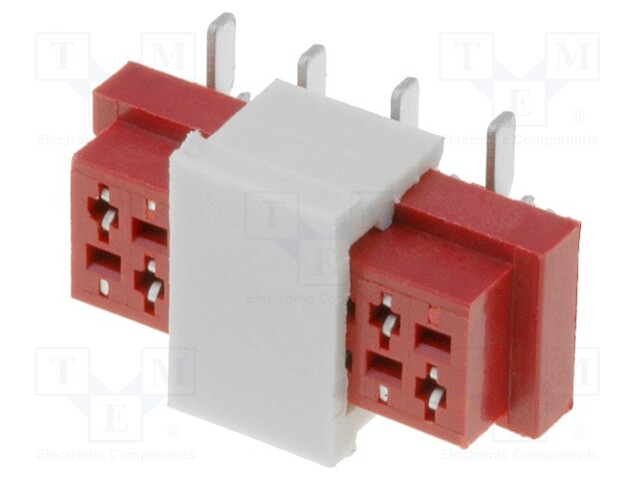Socket; wire-board; female; PIN: 8; SMT; on PCBs; 30V; 1A; -40÷105°C