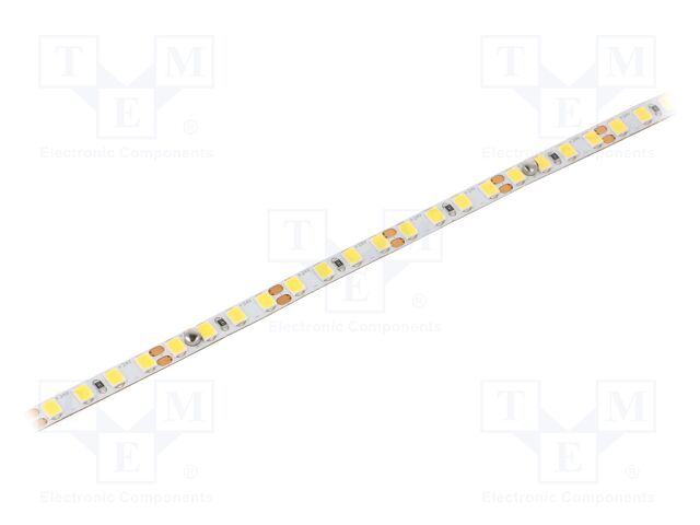 LED tape; white neutral; LED/m: 160; 5mm; IP20; 120°; 15W/m; 24VDC