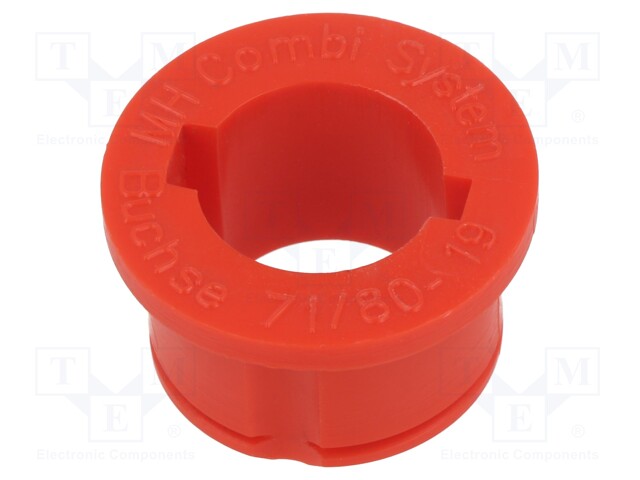 Sleeve for  fan's cover; 19mm