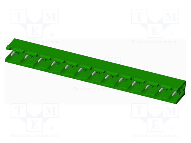 Connector: pluggable terminal block; socket; male; angled 90°