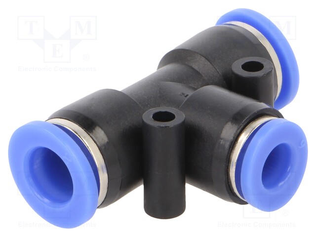 Push-in fitting; reductive,T-tap splitter; -0.95÷15bar; PBT