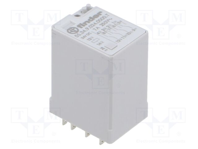 Relay: electromagnetic; industrial