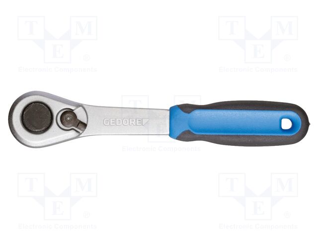 Rattle; socket spanner; 1/4"; 172mm