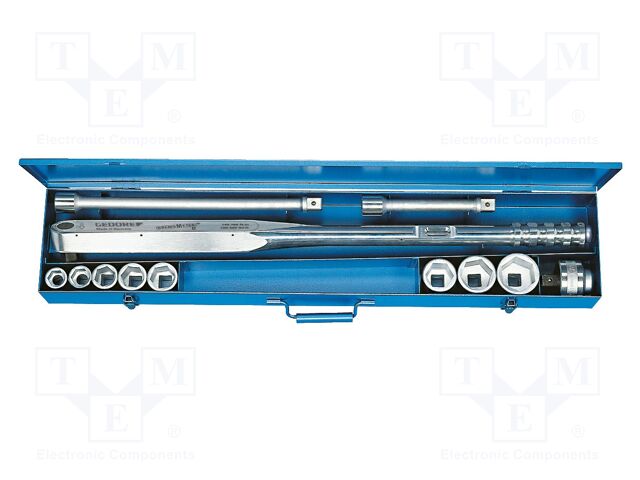 Wrench; torque,socket spanner; 812mm; Kind of socket: square