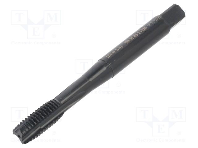 Tap; M10; 1.5; L: 100mm; Holder: square,machine; 8mm; Plating: VAP