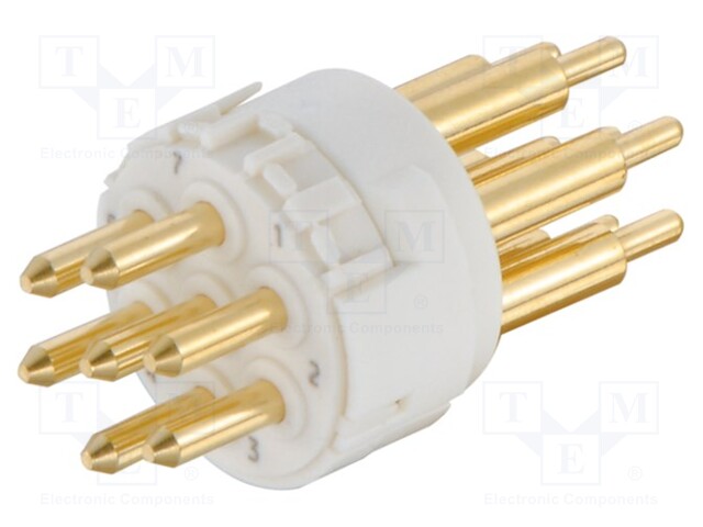 SENSOR CONN INSERT, M23, PIN, 7POS