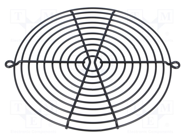 Guard; Ø171mm; Mat: metal; Mounting: screw; Colour: black