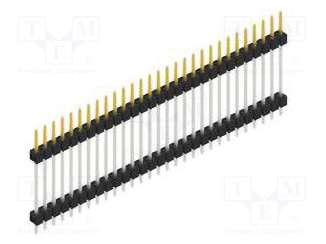 Connector: pin strips; pin header; male; PIN: 29; 2.54mm; THT; 1x29