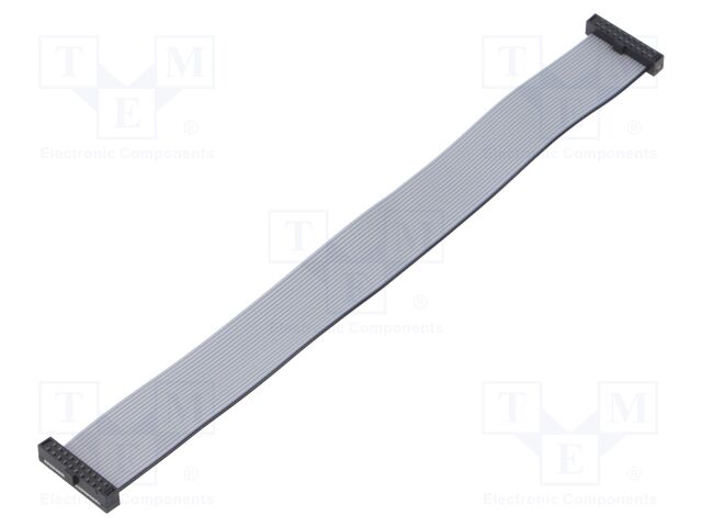 Ribbon cable with IDC connectors; IDC,both sides; Tape ph: 1mm
