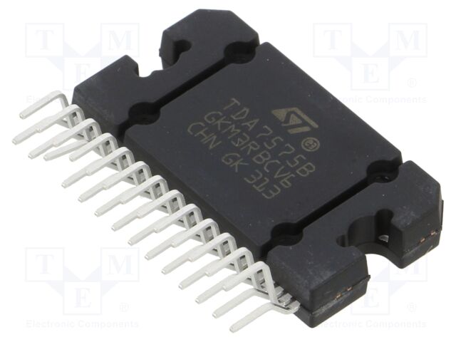 IC: audio amplifier; Pout: 75W; I2C; 8÷18VDC; Ch: 2; Amp.class: AB