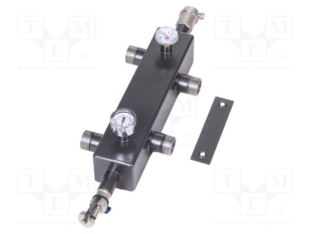 Vertical coupling; max.3bar; max95°C; Poles number: 1