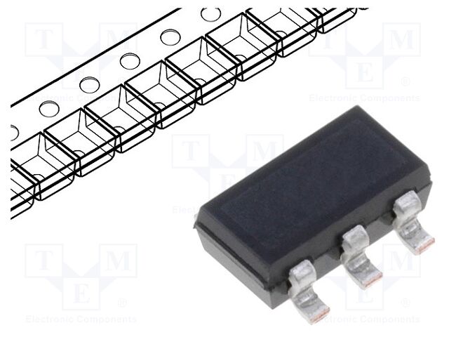 INFINEON - BCR421UE6327HTSA1 - Led Driver, 1 Output, Constant Current, 1.4V-40V in, 10kHz switch, 38V/150mA out, SC-74-6