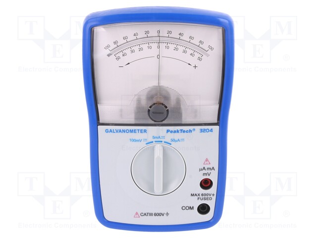 Galvanometer; Features: impact resistant holster; analogue; 300g