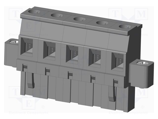 Connector: pluggable terminal block; plug; female; angled 90°