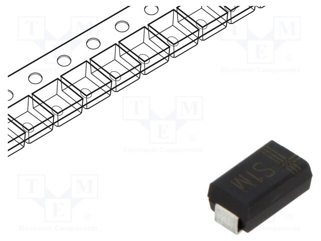 Diode: rectifying; SMD; 700V; SMA; Ufmax: 1.1V; 30A; reel,tape