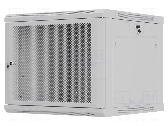 Enclosure: rack cabinet; Standard: 19"; 9U; grey; Z: 600mm; X: 600mm