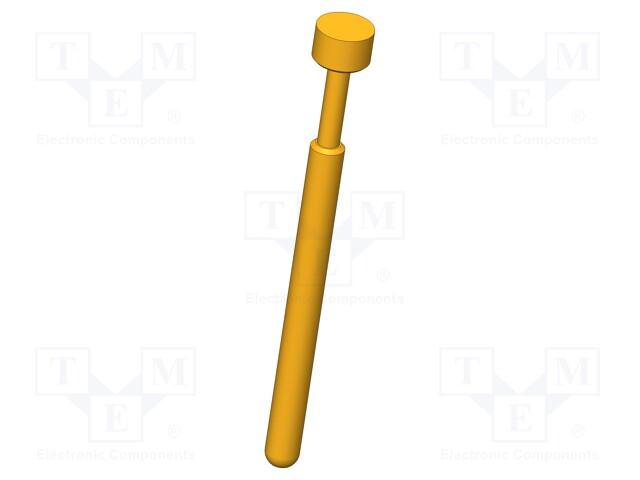 Needle-like test probe; Operational spring compression: 4.4mm