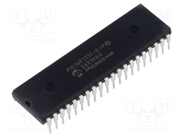 IC: PIC microcontroller; 32MHz; 2.3÷5.5VDC; THT; PDIP40; PIC16