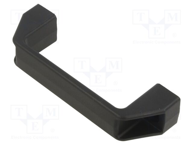 Holder; technopolymer PP; black; H: 41mm; L: 137mm; W: 26mm; handle