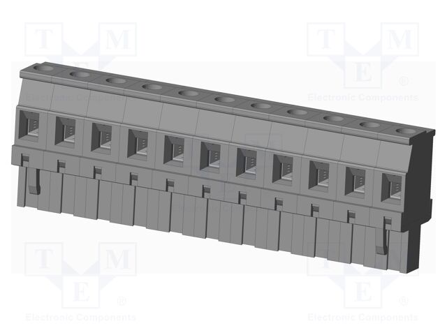 Connector: pluggable terminal block; plug; female; angled 90°
