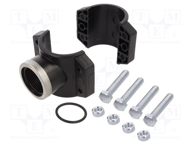 Splice terminal: clamping; for PE pipes; Plast; Medium: water