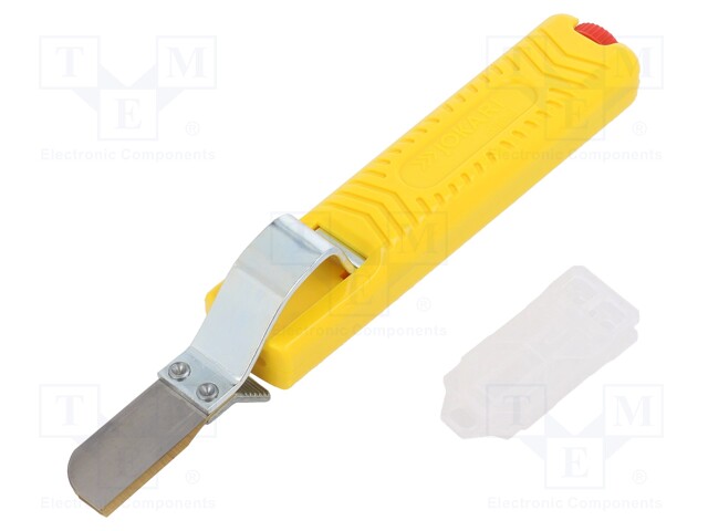 Stripping tool; Wire: round; Length: 170mm; Øcable: 8÷28mm