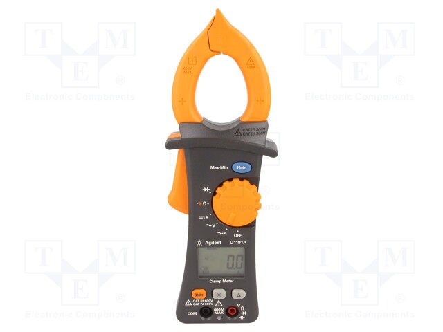 AC digital clamp meter; LCD (6000),with a backlit; I AC: 400A