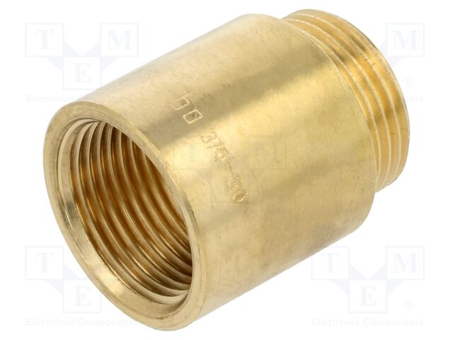 Male-female,round; max.6bar@<90°C,max.16bar@10°C÷30°C; 30mm