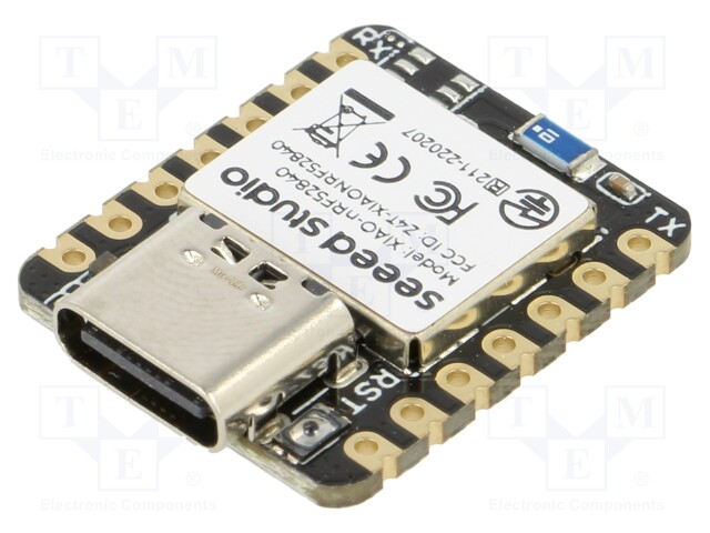 Dev.kit: evaluation; ADC,GPIO,I2C,NFC,SPI,SWD,UART; nRF52840