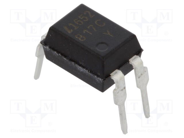 Optocoupler; THT; Channels: 1; Out: transistor; Uinsul: 5kV; Uce: 35V