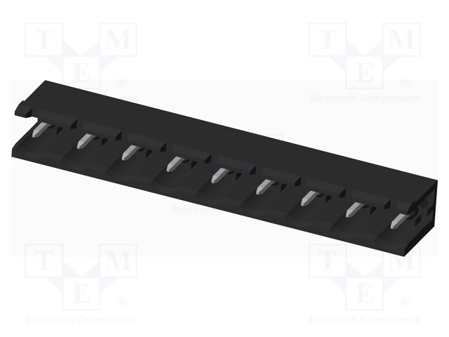 Connector: pluggable terminal block; socket; male; on PCBs