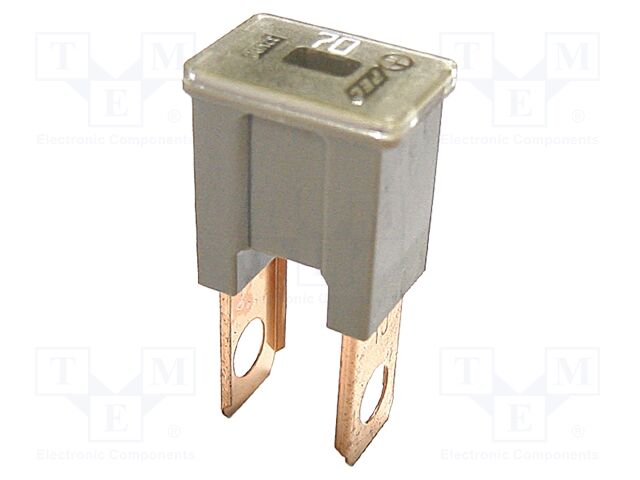 Fuse: fuse; 70A; 32VDC; automotive; 22.2mm; 22.2x15.2x45mm