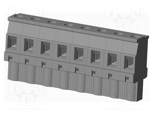 Connector: pluggable terminal block; plug; female; angled 90°