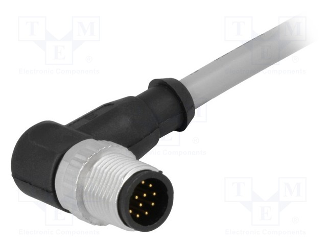 Plug; M12; PIN: 12; male; A code-DeviceNet / CANopen; 5m; cables