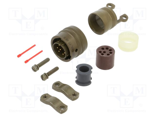 Connector: circular; plug; PT/451