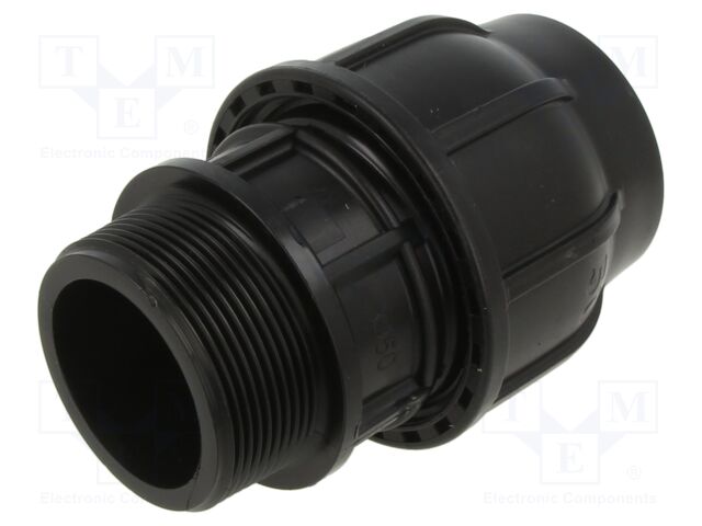 Splice terminal: clamping; Thread: G 1 1/2" external; 40mm; Plast