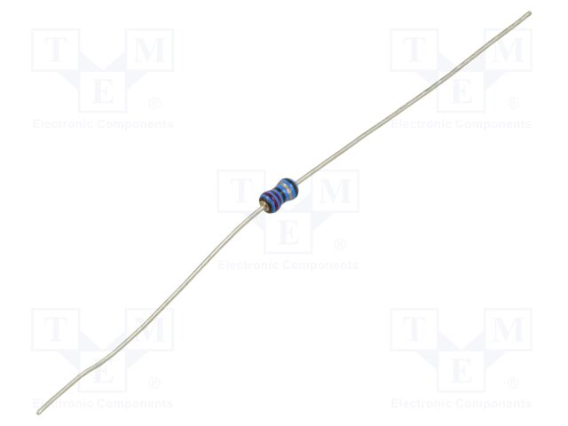 Resistor: metal film; THT; 22.1Ω; 125mW; ±1%; Ø1.85x3.5mm; axial