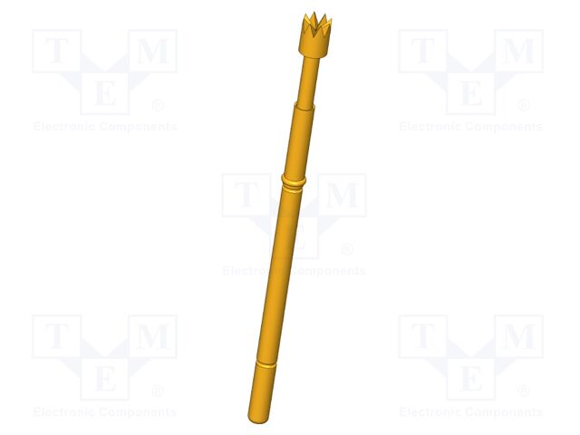 Test needle; Operational spring compression: 4mm; 5A; Ø: 2.3mm