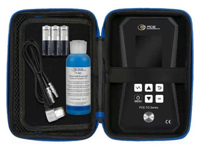 Tester: thickness; LCD TFT 2,4"; 1÷225mm; Measurement memory: 500
