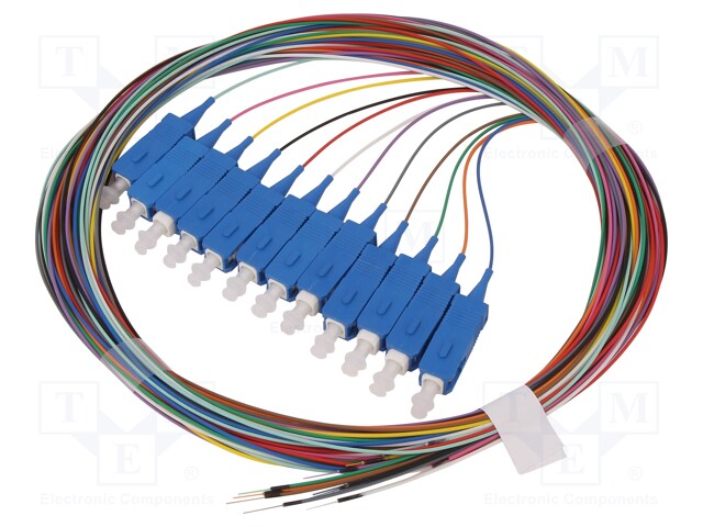 Optic fiber pigtail; OS2; SC; 2m; LSZH; Optical fiber: 9/125um