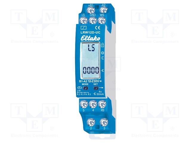 Relay; for DIN rail mounting; 12÷230VAC; 12÷230VDC; IP20; Ch: 4