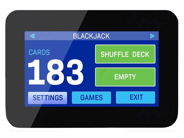 Display: TFT; 800x480; Illumin: LED; Window dimensions: 96x54.8mm