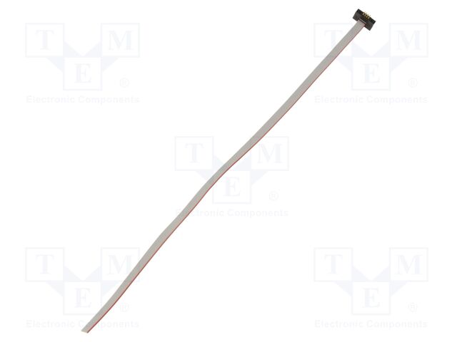 Ribbon cable with IDC connectors; IDC plug,cables; PIN: 8; 254mm