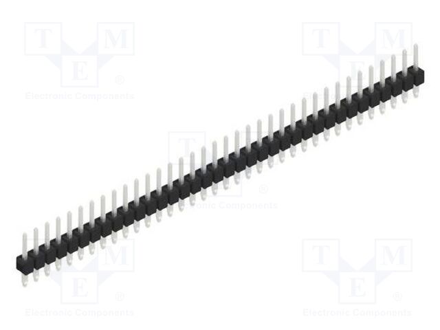 Connector: pin strips; pin header; male; PIN: 36; 2.54mm; THT; 1x36