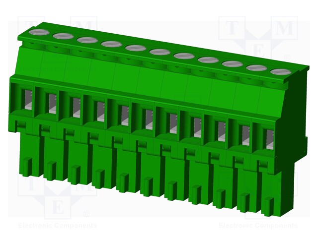 Connector: pluggable terminal block; plug; female; angled 90°