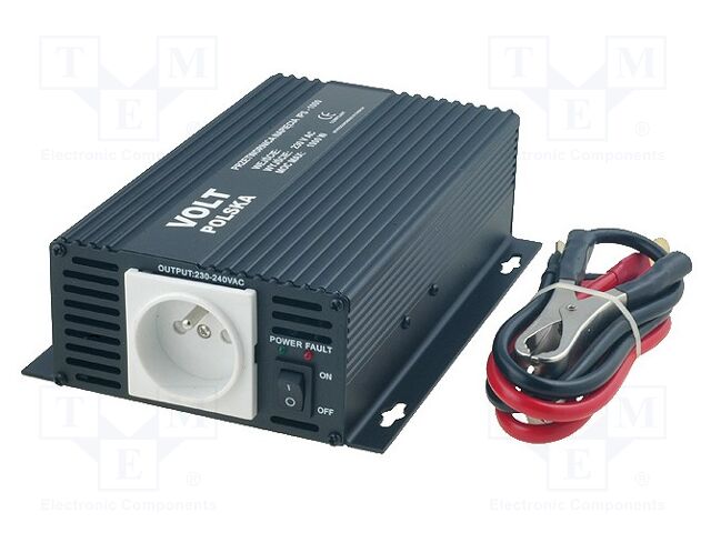 Converter: DC/AC; 750W; Uout: 230VAC; 21÷31VDC; Ppeak: 1000W; 92%