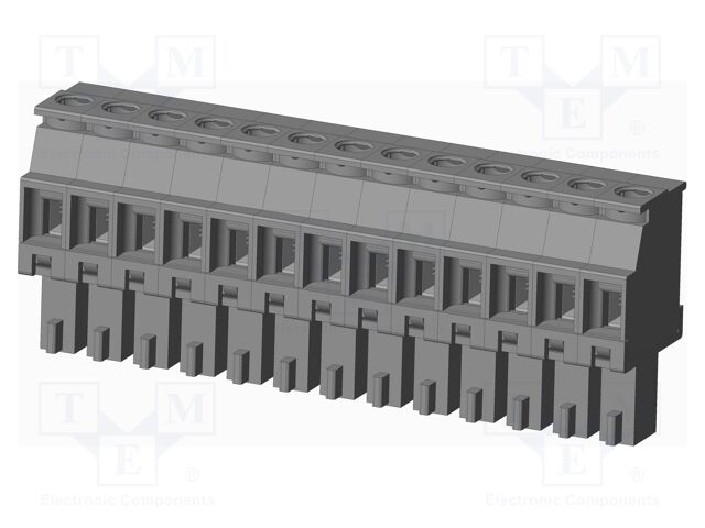 Connector: pluggable terminal block; plug; female; angled 90°