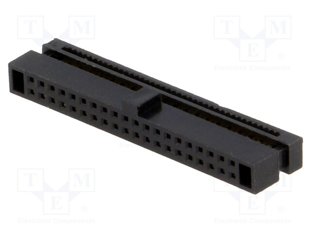 Plug; IDC; female; PIN: 40; IDC; for ribbon cable; 0.635mm