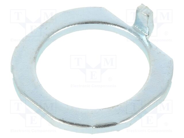 Accessories: plug socket; H: 1mm; Øout: 7.25mm; Øint: 5.1mm